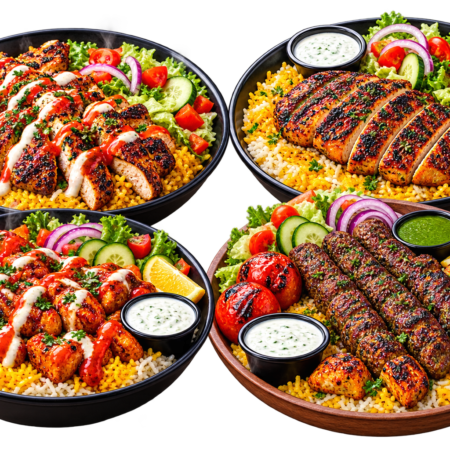 Rice platters
